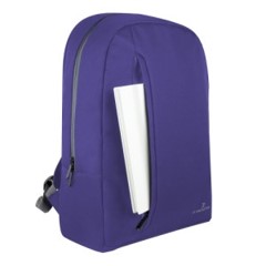 Mochila Perfect Choice Feather morada, para laptops de hasta 17"