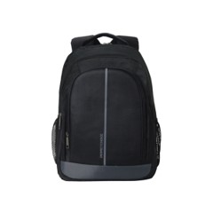 Mochila Perfect Choice Essentials negro, para laptops de 15.7"