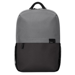 Mochila Targus Sagano EcoSmart gris, para laptops de 15.6"