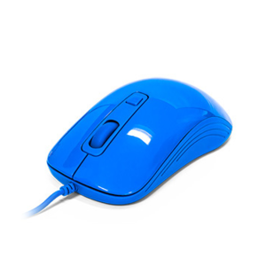 Mouse Vorago MO102 1600 DPI, Azul, Interfaz: Cable USB