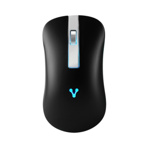 Mouse Vorago MO305BJ slim recargable, Negro, Interfaz: Inalámbrico