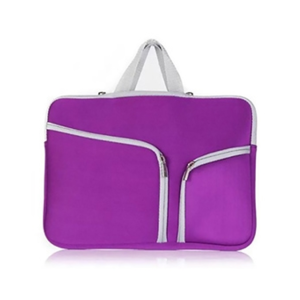 Funda de Neopreno Brobotix 457896P morado, para laptops de 15,4"