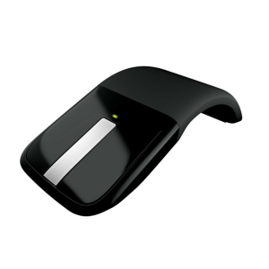 Mouse Microsoft Arc touch, Negro, Interfaz: Inalámbrico